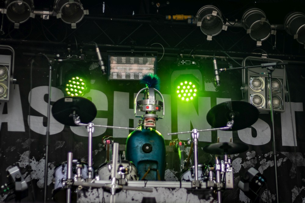 Castle Rock Festival: Roboter-Drummer bei Maschinist